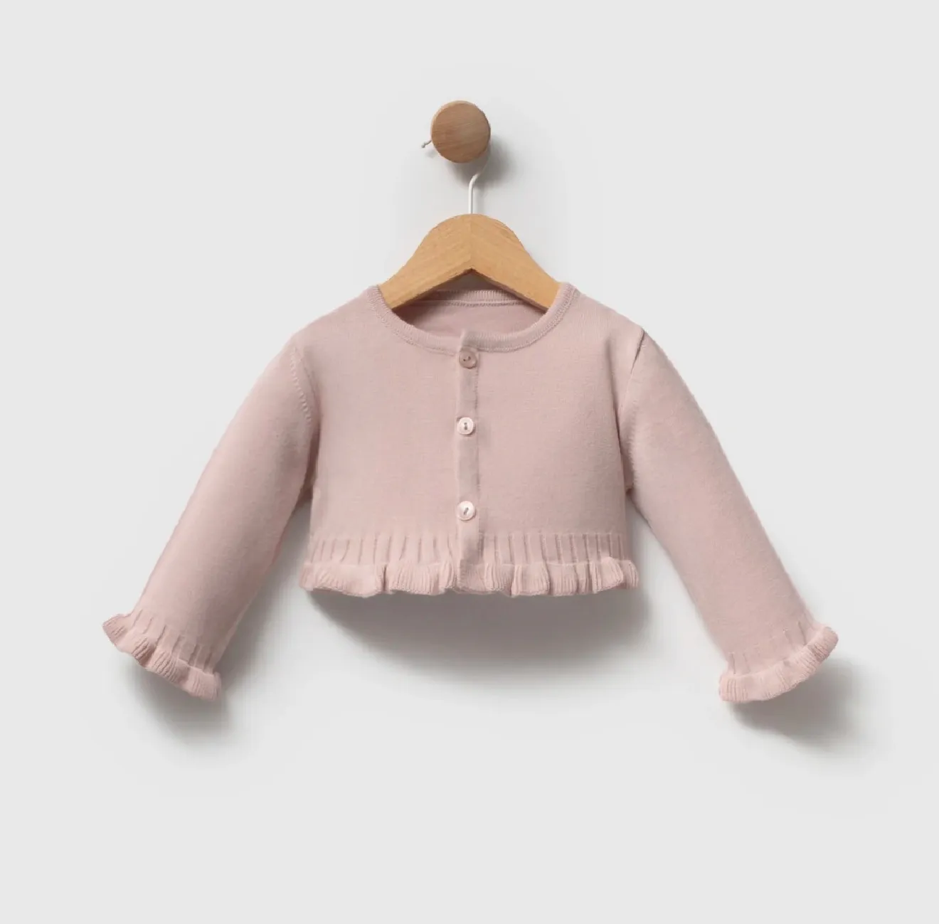 Stylish knitted wool jacket