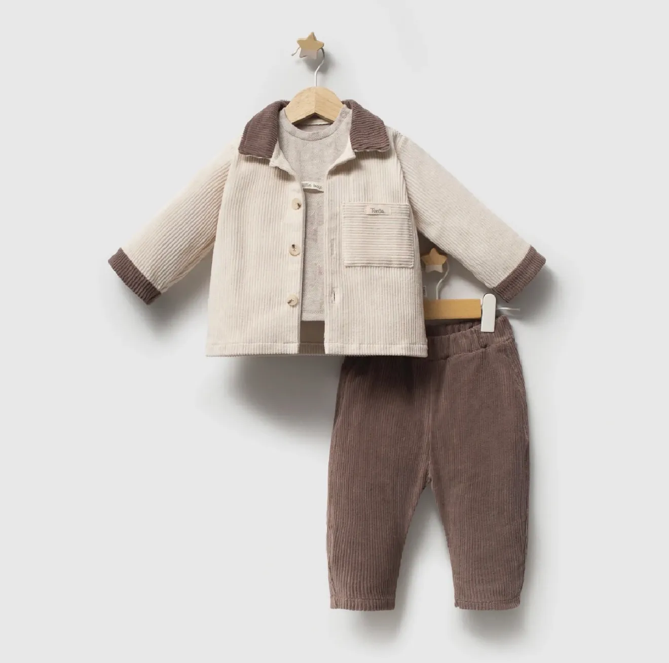 3-piece corduroy set