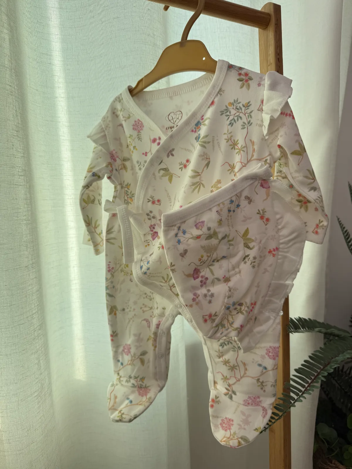 Overalls including cap