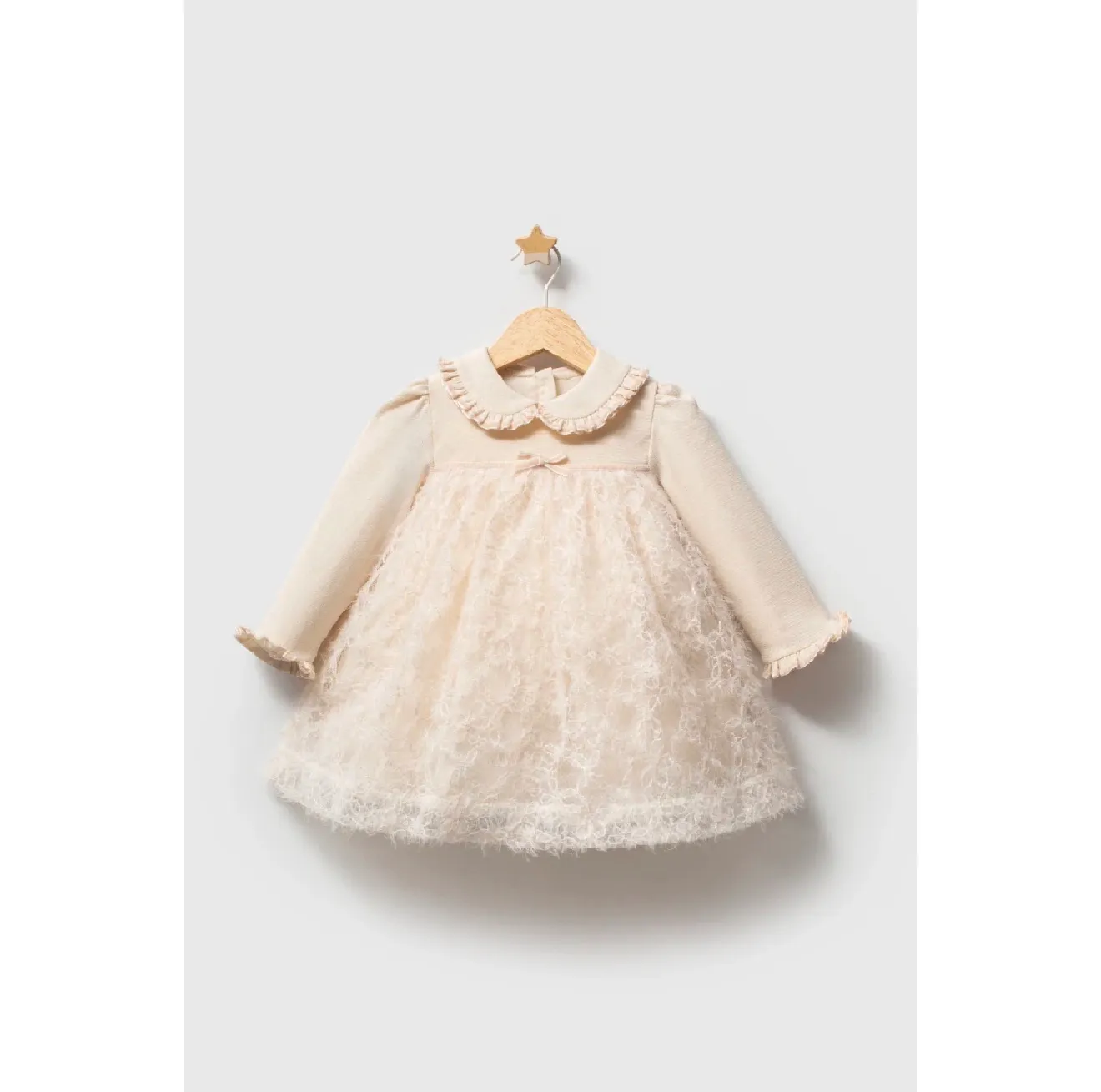 Ivory autumn dress