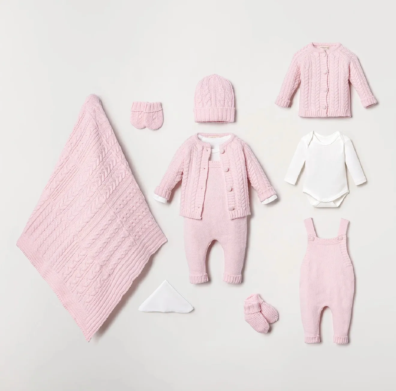 Baby 8-piece wool set, guaranteed