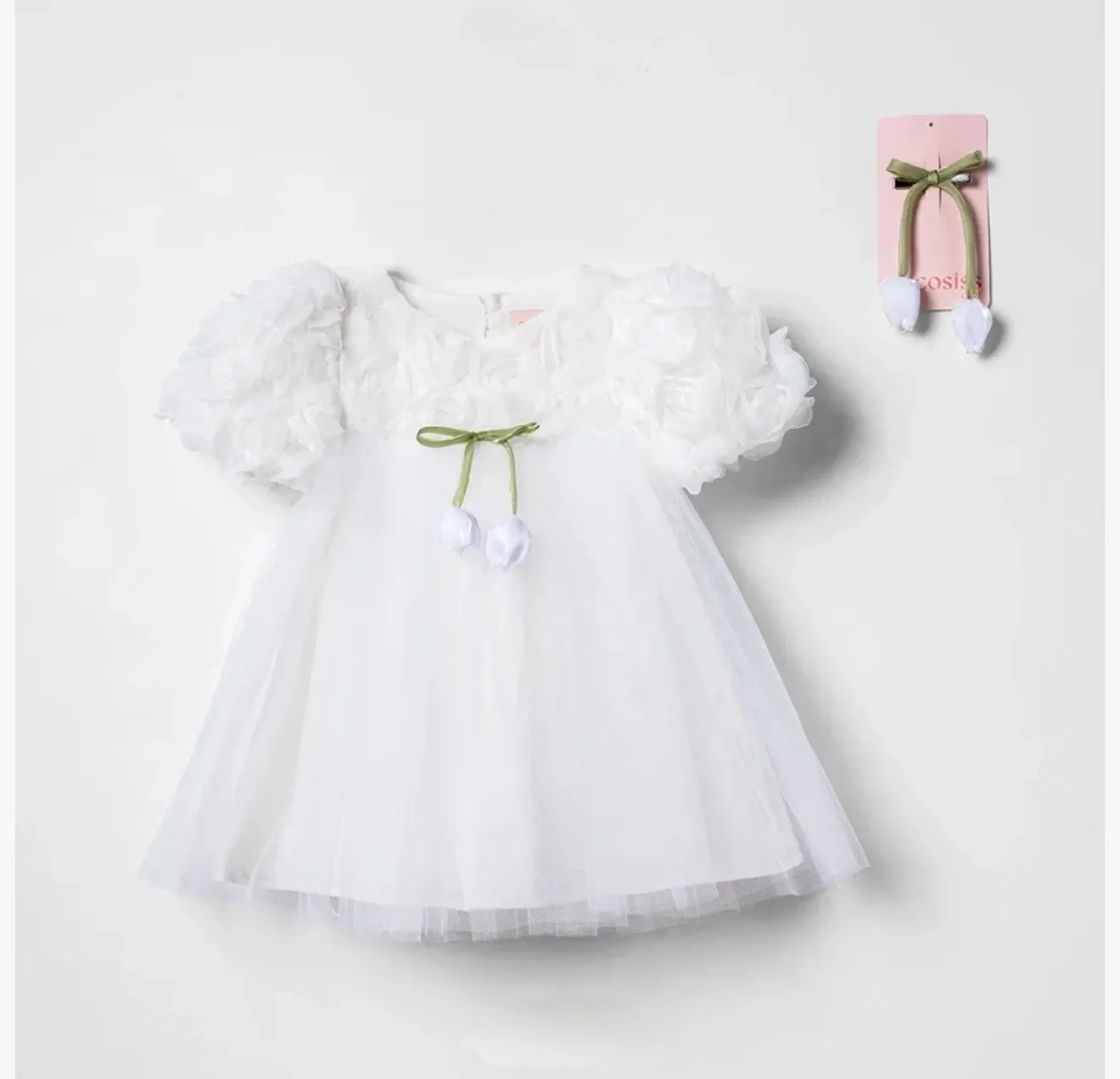 elegant white dress